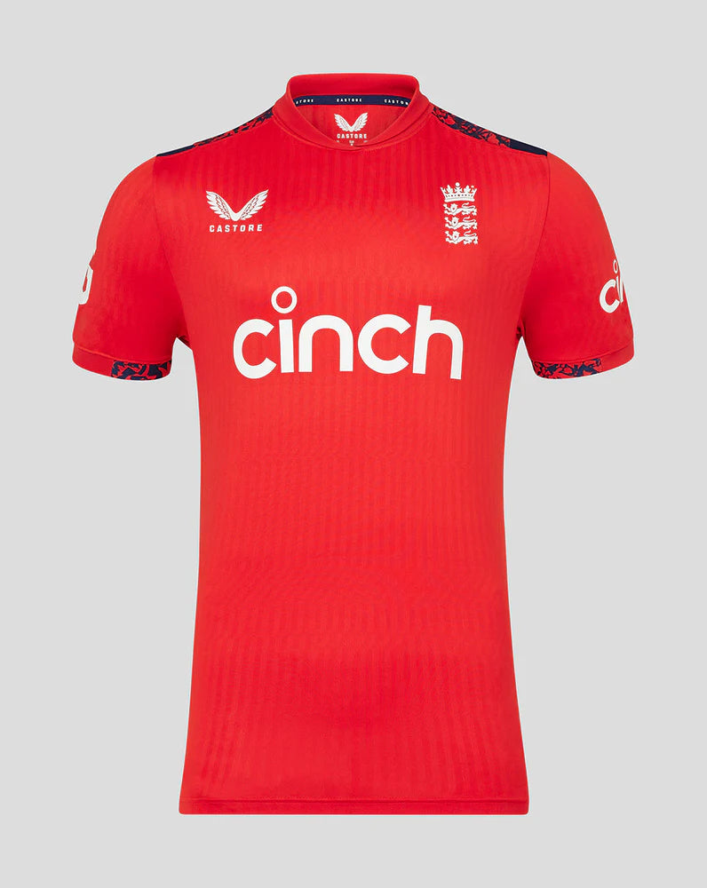 ENGLAND CRICKET JUNIOR 24/25 T20 SHORT SLEEVE SHIRT